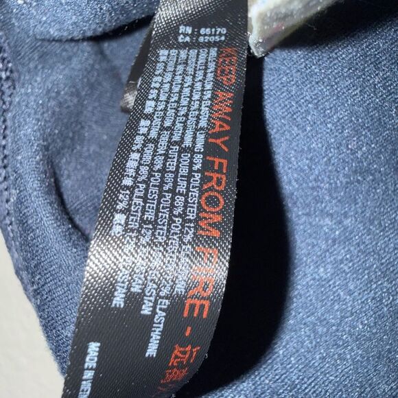 Free people movement Midnight Blue Ribbed Tank Top Small #715 - Picture 5 of 5